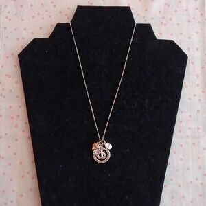 Silver and Gold Tone Fruit of the Spirit Necklace